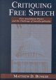 Critiquing Free Speech