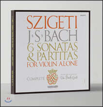 Joseph Szigeti 바흐: 무반주 바이올린을 위한 소나타와 파르티타 전곡집 - 요제프 시게티 [3LP]