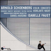 Isabelle Faust / Daniel Harding 쇤베르크: 바이올린 협주곡, 정화된 밤 (Schoenberg: Violin Concerto, Verklarte Nacht)