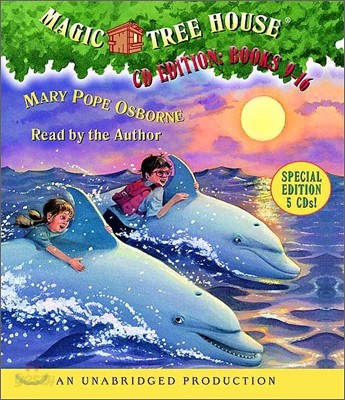 Magic Tree House Collection: Books 9-16: #9: Dolphins at Daybreak; #10: Ghost Town; #11: Lions; #12: Polar Bears Past Bedtime; #13: Volcano; #14: Drag