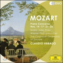Maria Joao Pires 모차르트: 피아노 협주곡 14, 17, 21, 26번 (Mozart: Piano Concertos K449, 537, 453, 467)