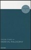 Oxford Studies in Medieval Philosophy, Volume 1
