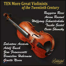 20세기 위대한 바이올리니스트 명연주 모음 2집 (Ten more Great Violinists of the Twentieth Century)