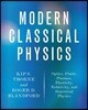 Modern Classical Physics: Optics, Fluids, Plasmas, Elasticity, Relativity, and Statistical Physics