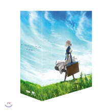 바이올렛 에버가든 TV시리즈 VOL.1~4 전권 + 우리말 녹음 + 일본 성우 및 스태프 코멘터리 포함 파이널 에디션 (4Disc FINAL EDITION) : 블루레이