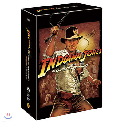 인디아나 존스 4-Movie 콜렉션 (4Disc 아웃박스)