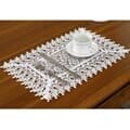 아벨리 레이스 테이블 매트 / 1인용 화이트 식탁매트
