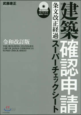 建築確認申請條文改正經過ス-パ-チェックシ-ト 令和改訂版