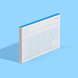 [모트모트] 메모블럭 - OMR