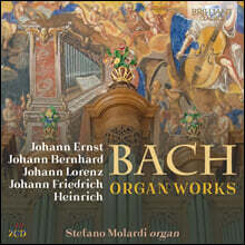 Stefano Molardi 바흐 가문 작곡가 5인 - 오르간 독주곡 모음 (Bach Family - Organ Works)