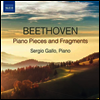 베토벤: 피아노 소품집 (Beethoven: Piano Pieces and Fragments)(CD) - Sergio Gallo