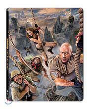 쥬만지 : 넥스트 레벨 (1Disc 스틸북 한정판) : 블루레이