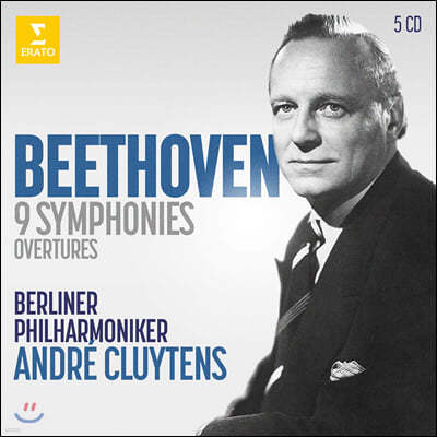 Andre Cluytens 베토벤: 교향곡 전곡, 서곡 - 앙드레 클뤼탕스 (Beethoven: 9 Symphonies and Overtures)