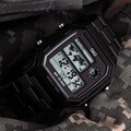 큐앤큐 정품 M196J-008Y 남자 디지털 메탈시계 AS보증