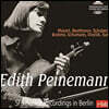 에디트 파이네만 베를린 방송국 미공개 스튜디오 녹음집 (Edith Peinemann SFB Recital Recordings in Berlin)