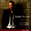 나탄 베르그가 부르는 독일낭만가곡 (Nathan Berg - Lieder Recital)(CD) - Nathan Berg