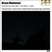브루노 만토바니 : 2대의 비올라를 위한 협주곡, 타임 스트레치, 피날레 (Bruno Mantovani : Concerto For 2 Violas, Time Stretch &amp; Finale)(CD) - Pascal Rophe
