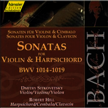 바흐 : 바이올린과 하프시코드를 위한 소나타, 작품1014-1019 (Bach : Sonatas for Violin and Harpsichord, BWV 1014-1019) (2CD)(CD) - Dmitry Sitkovetsky