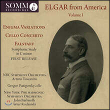 미국에서의 역사적 엘가 녹음 1집 (Elgar from America, Vol. 1)