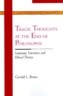 Tragic Thoughts at the End of Philosophy: Language, Literature, and Ethical Theory