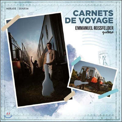 Emmanuel Rossfelder 클래식 기타와 보컬, 4중주 연주집 (Carnets de voyage) [LP]