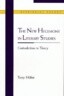 The New Hegemony in Literary Studies: Contradictions in Theory
