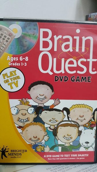 Brain quest/ dvd game cd1장  