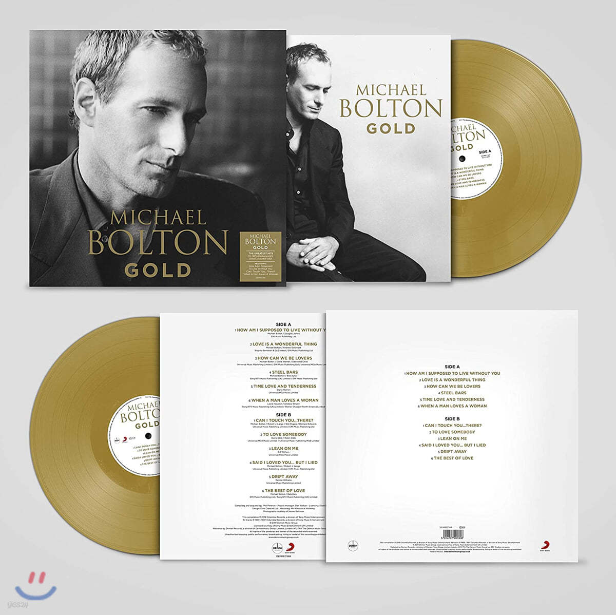 Michael Bolton (마이클 볼튼) - Gold [골드 컬러 LP]