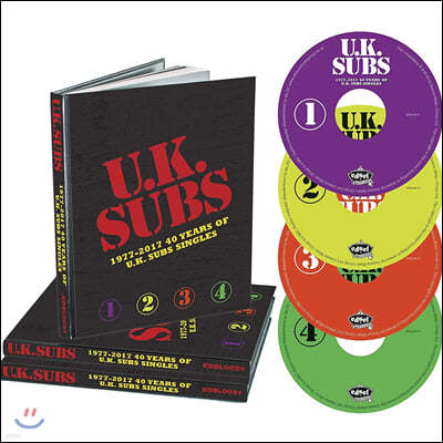 UK Subs (유케이 서브스) - 1977-2017 : 40 years of UK Subs Singles