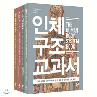 인체 의학 도감 베스트 4종 세트