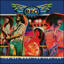 REO Speedwagon (알이오 스피드웨건) - You Get What You Play For [블루 컬러 2LP]