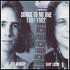 Jeff Buckley & Gary Lucas (제프 버클리 & 게리 루카스) - Songs To No One 1991-1992