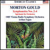 Arthur Fagan 모턴 굴드: 심포넷 2-4번, 오케스트라를 위한 영가 (Morton Gould: Symphonettes Nos. 2-4, Spirituals for Orchestra)
