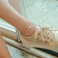 [실버] 진주 슬리밍 발찌