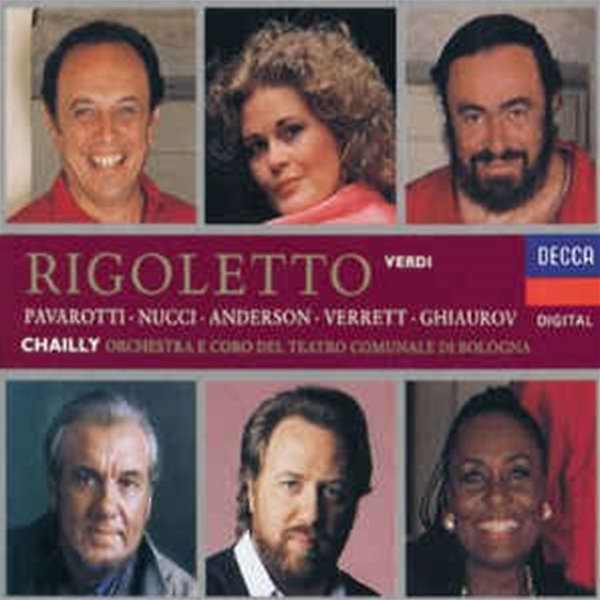 [수입][CD] Luciano Pavarotti / Leo Nucci / Riccardo Chailly - 베르디 : 리골레토 (Verdi : Rigoletto) [2CD]