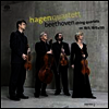 베토벤: 현악 사중주 3, 5 & 16번 (Beethoven: String Quartets Nos.3, 5 & 16) (SACD Hybrid) - Hagen Quartett