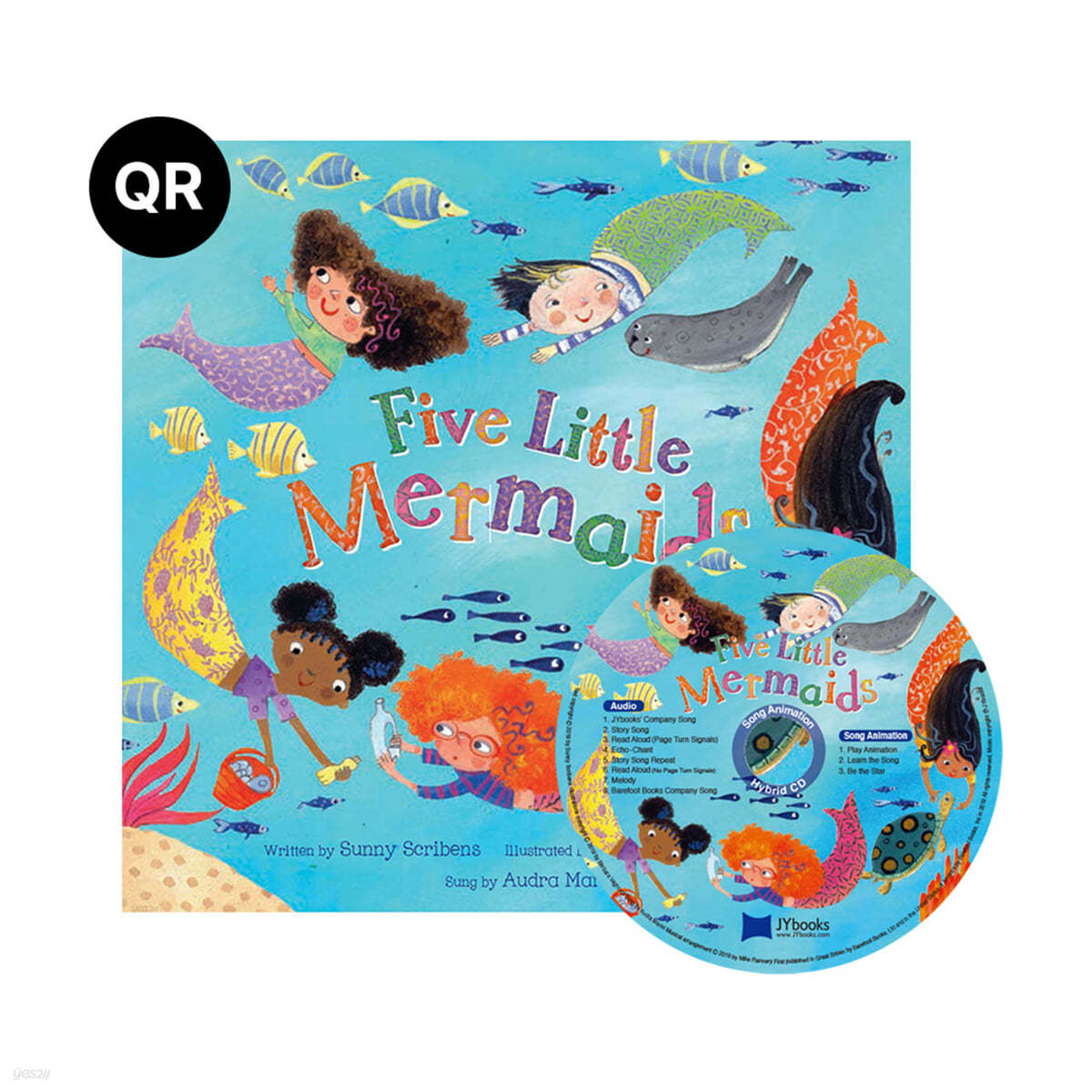 [노부영] Five Little Mermaids (QR) (원서 &amp; CD)