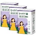 한예지 라벤더 천연펄프 3겹데코 화장지 30롤 x 3팩