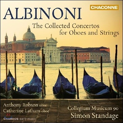 Anthony Robson 토마소 알비노니 : 오보에와 현악을 위한 협주곡 (Albinoni: Concertos for Oboes and Strings)