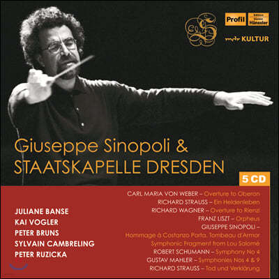 주세페 시노폴리 & 슈타츠카펠레 드레스덴 1993-2004 공연 실황 모음집 (Giuseppe Sinopoli & Staatskapelle Dresden Live)