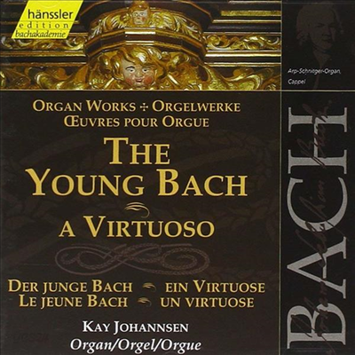 바흐 : 오르간 작품집 (The Young Bach - A Virtuoso)(CD) - Kay Johannsen