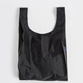 [바쿠백] 휴대용 장바구니 접이식 시장가방 Black