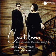 Tabea Zimmermann 타베아 침머만 비올라 연주집 - 파야 / 카잘스 / 피아졸라 / 빌라 로보스 (Cantilena)