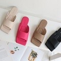 603 시어 사각 여름 플리플랍 샌들