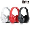 브리츠 W800BT QPlus 퀄컴 유무선 블루투스 헤드폰 50시간 장시간사용 음악 통화가능 핸즈프리 가성비 좋은 무선헤드셋