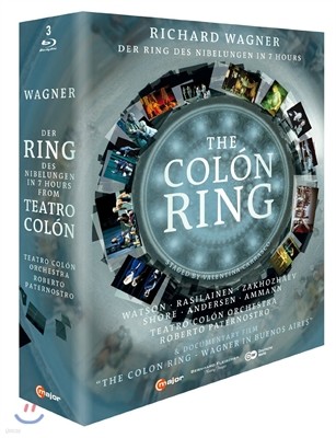 Roberto Paternostro 바그너 : 니벨룽의 반지 [7시간 축약 버전 + 다큐멘터리 '콜론의 반지']