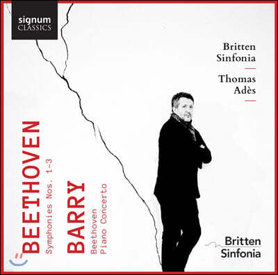 Thomas Ades 베토벤: 교향곡 1-3번 / 제랄드 앤서니 배리: '베토벤', 피아노 협주곡