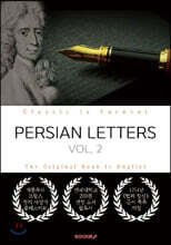 PERSIAN LETTERS, VOL. 2 - 페르시아인의 편지, 2부 (영문원서: 몽테스키외)