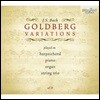 Pieter-Jan Belder / Amati String Trio 바흐: 골드베르크 변주곡 [오르간 / 피아노 / 하프시코드 / 현악 3중주 연주 모음]