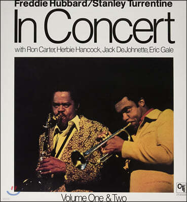 Freddie Hubbard & Stanley Turrentine (프레디 허버드 앤 스탠리 터렌타인) - In Concert [2LP]